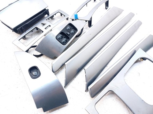 Mercedes-Benz C W203 Interior Aluminium Trim Set A2037201922 A2037202122 - Picture 2 of 15