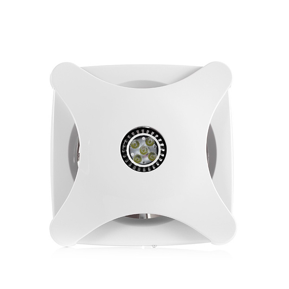 Efficient Bathroom Ceiling Ventilation Fan w/ LED Light and Low Power Motor  | eBay