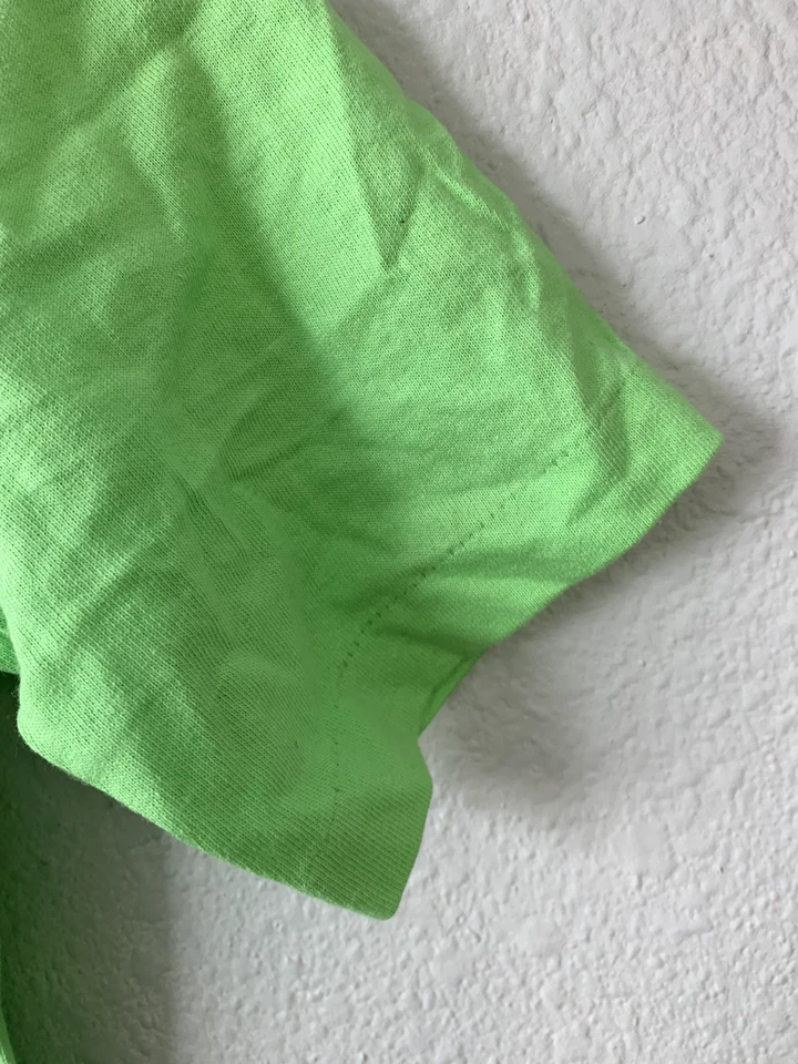 Camisa verde lima Colorado CO vintage de esquí mediano juvenil yunque de la década de 1990 de colección Foto 2 de 4