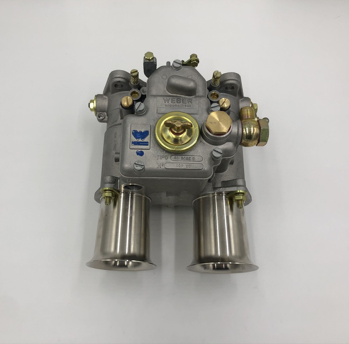 専用品WEBERウエーバー45DCOEイタリア製キャブレター対策後ビンテージ WEBERウエーバー45DCOEイタリア製キャブレター対策後ビンテージ WEBER