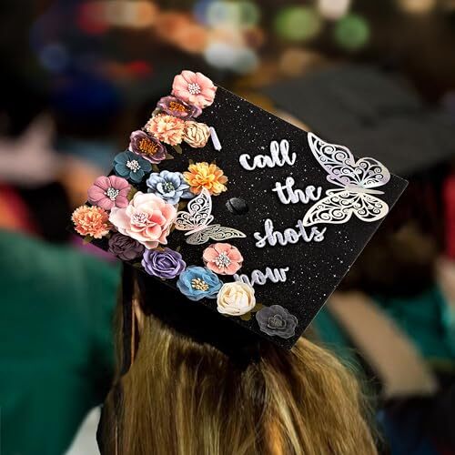 3D Butterfly Graduation Gifts, Graduation Cap Decorations-Nurse Grad Cap Topper - Picture 13 of 28