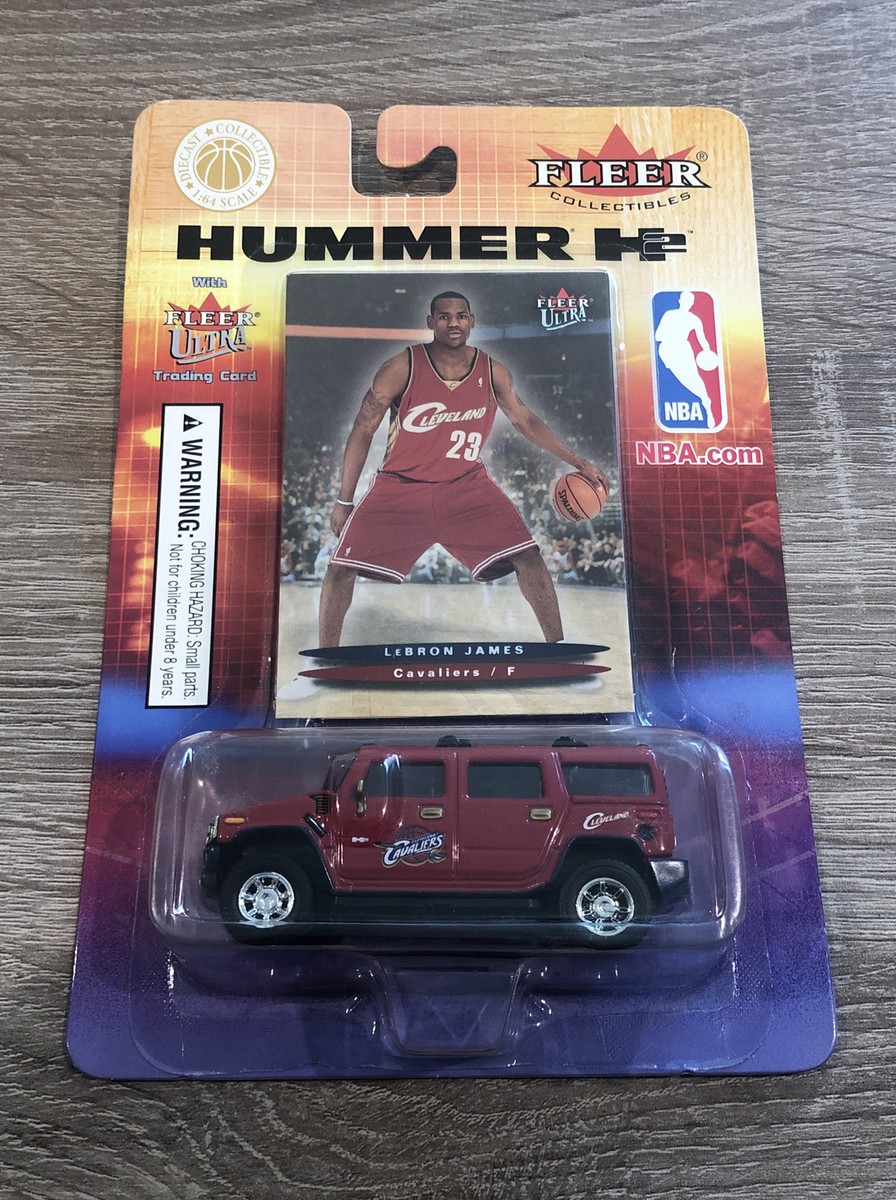 LEBRON JAMES 2003-04 FLEER ULTRA 171 DIECAST HUMMER H2 SEALED NEW