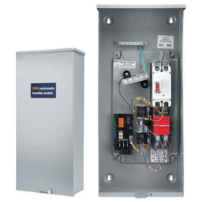 200 Amp Automatic Backup Transfer Switch Outdoor New for Generac RXSW200A3