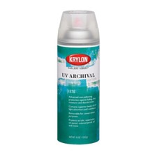 Krylon UV Archival Varnish Matte 11oz Can | Non-Yellowing Maximum Protection |