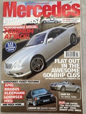 Mercedes Enthusiast Magazine - October 2004 - Lorinser SEC, Kahn SLK, 350SL