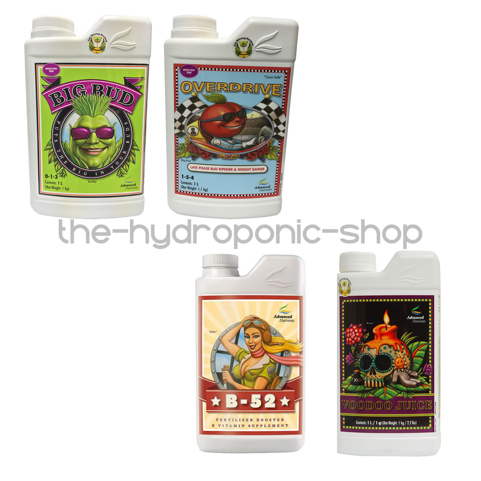 Advanced Nutrients Hobbyist 1 Litre Grower Bundle Hydroponics