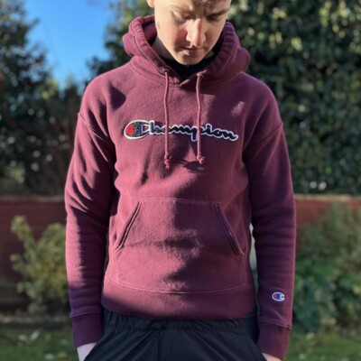 Mens Hoodies Maroon Champion Hoodie Champion Maroon Sweater Shop