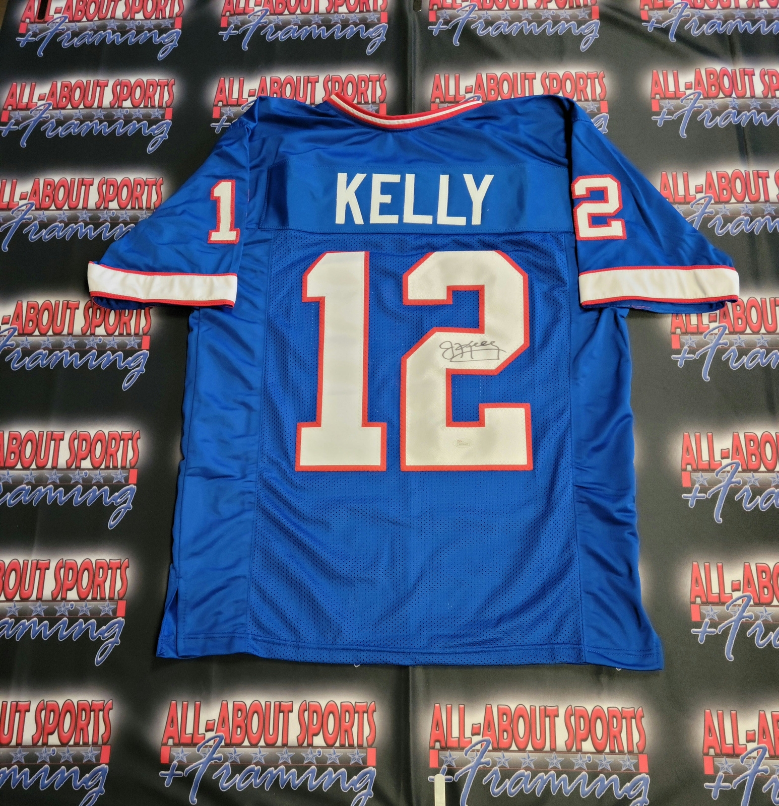 Jim Kelly Authentic Signed Pro Style Jersey Autographed JSA R1 