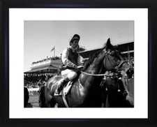Nijinsky with Lester Piggott Framed Photo CP1270