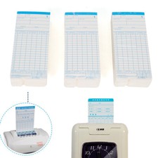 Profesjonalny 250x Zegar stemplowy Rejestracja czasu Karta tygodniowa Karta czasu pracy