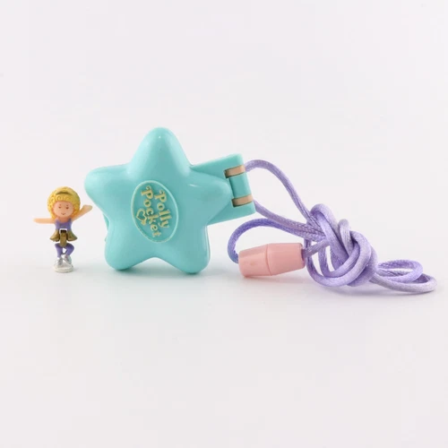 POLLY POCKET 1992 Skating Star Locket w/ original doll *