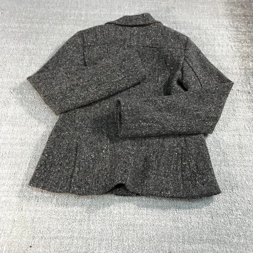 VINCE Blazer Womens 6 Blazer Jacket Dark Gray Wool Sports Coat Casual Ladies - Picture 4 of 9