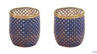 Set Of 2 Dominion Diamond Pattern Purple Glass Votive Candle Holders Set Of 2 Dominion Diamond Pattern Purple Glass Votive Candle Holders