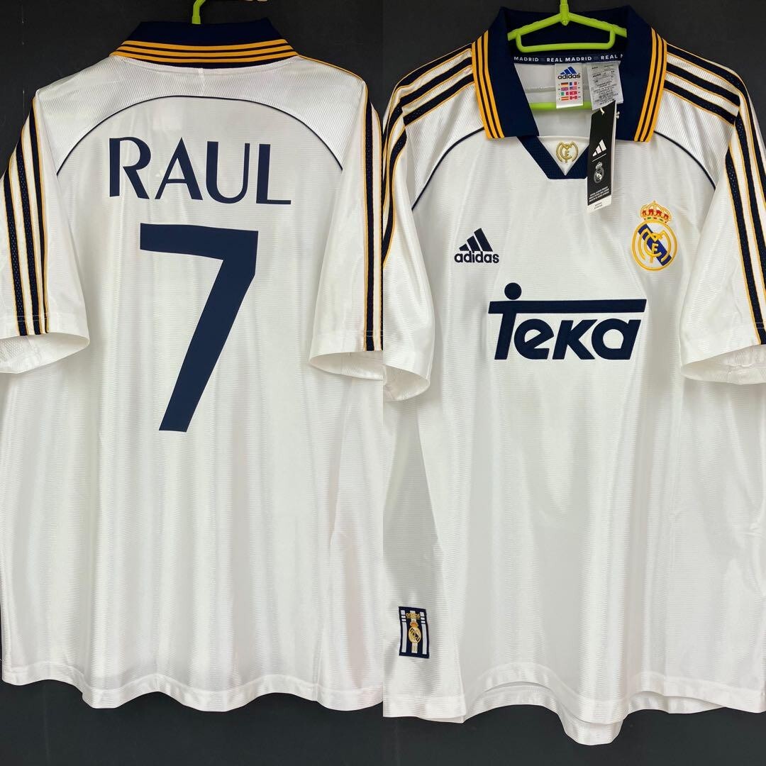 アディダス 00s real madrid #7 raul M home アディダス 00s real madrid #7 raul M home 2000-01 Real