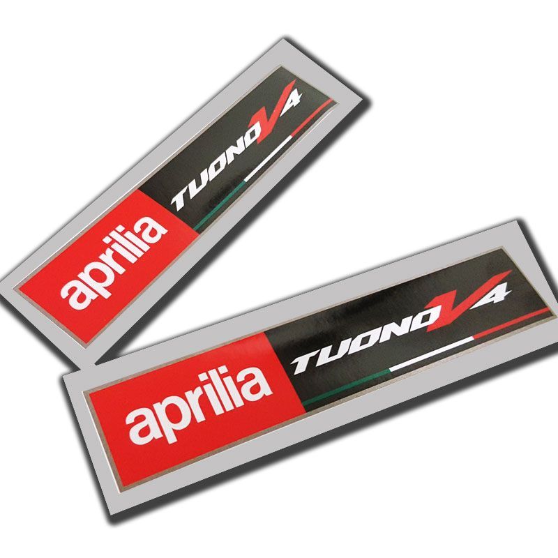 Tuono Graphics Aprilia TUONO V4 REFLECTIVE Motorcycle graphics stickers x 2 PCS | eBay