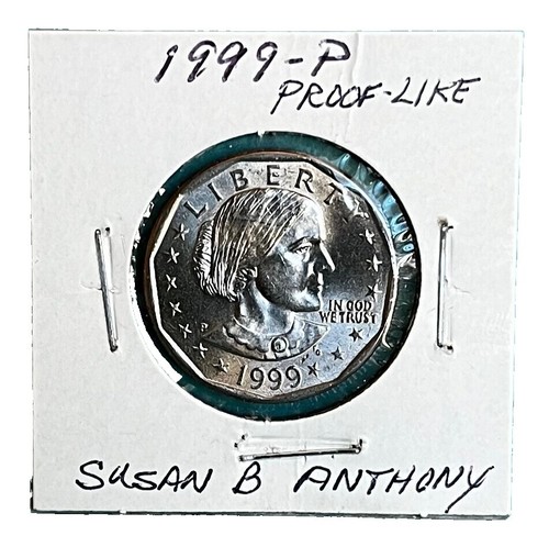 1999 Susan B. Anthony Proof Dollar in Original Box Ungraded