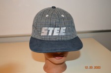VINTAGE STEEL CAPS TRUCKER HATS FARM K BRAND K PRODUCTS SNAPBACK Adjustable Rare