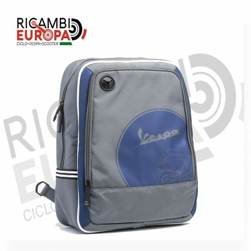 Bag Backpack vespa Hobby Grey Black NEW 2019 Original vespa | eBay