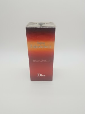 Dior Aqua Fahrenheit EDT 4.2oz/125mL,Sealed, Discontinued