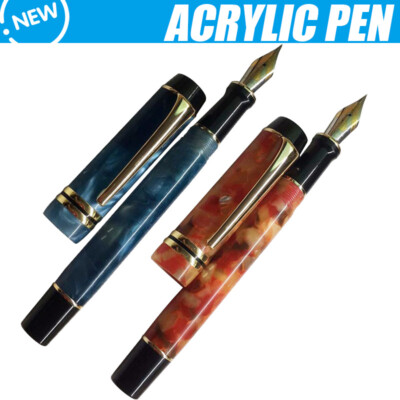 KAIGELU 316 Acrylic Celluloid Fountain Pen Iridium  Nib
