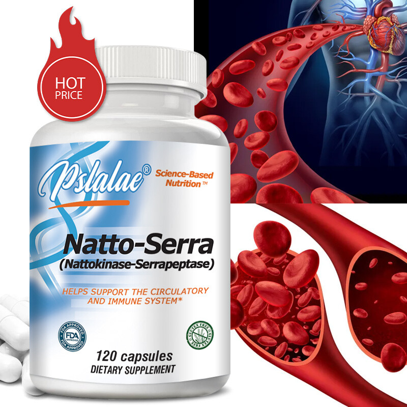 Natto -Serra Kapseln -Herz Und Herz -Kreislauf -Gesundheit, Immununterstützung
