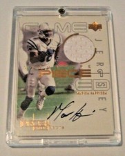 MARVIN HARRISON 08 UD PROS PROSPECTS GAME USED JERSEY AUTO COLTS SIGNED CARD