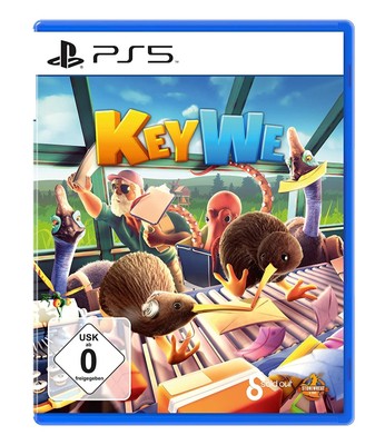 KeyWe PS5 Spiel Playstation Rätselspiel Koop Post Kinderspiel SoldOut