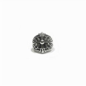 Chrome Hearts Double Floral Sterling Silver Open Back Ring Ebay