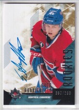  2014-15 Ultimate Collection #79 Sven Andrighetto RC AUTO /299 - CANADIENS