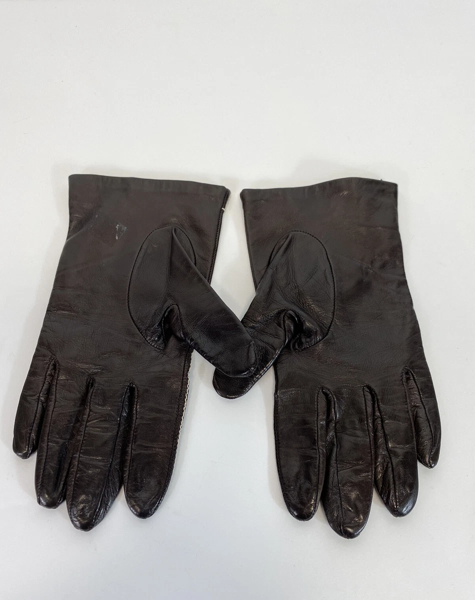 moschino heart gloves