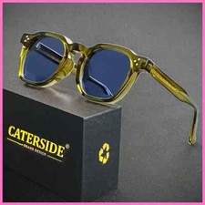 New Retro Punk Sunglasses Small Frame Square Personalized Design Travel Party