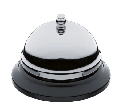 Cilio Tischklingel Metall Rezeptionsklingel Hotelklingel Klingel Thekenklingel