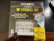 1993 Toys R US Baseball Set with 100 Cards and 12 Master Photos SEALED BOX