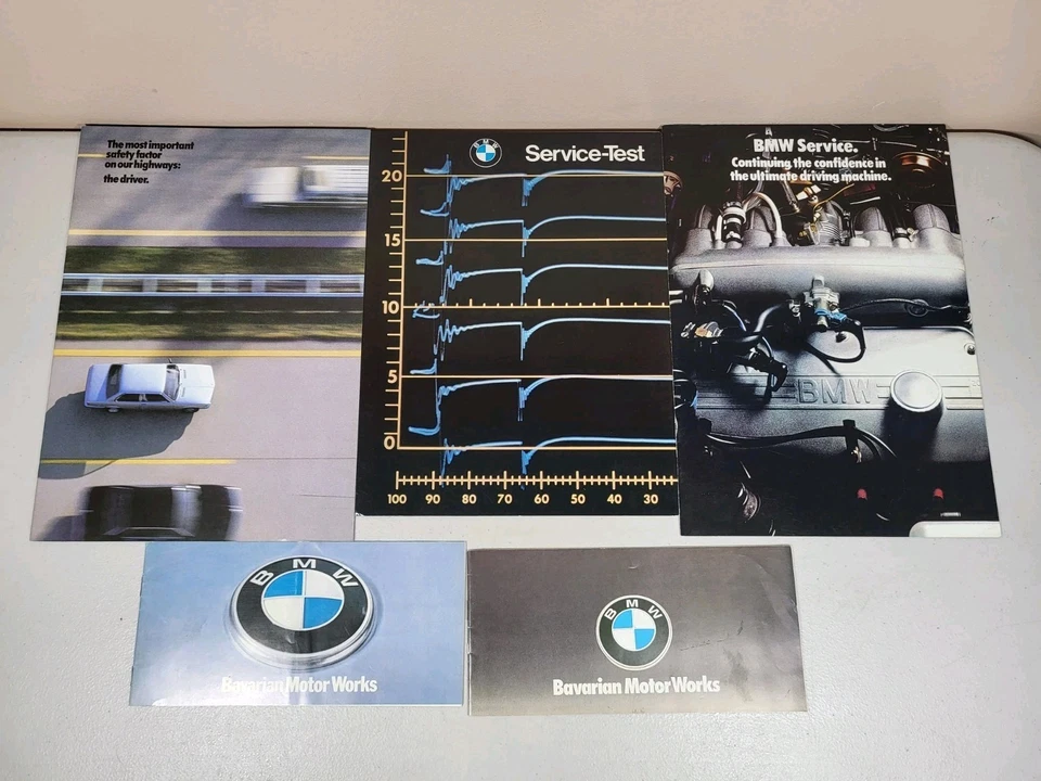 Большой лот винтажных брошюр каталогов листовок почтовых отправлений 1980-е 1990-е BMW - Изображение 2 из 4