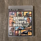 GTA 5 PS3 Grand Theft Auto V Rockstar Games Complete Edition Tested Working