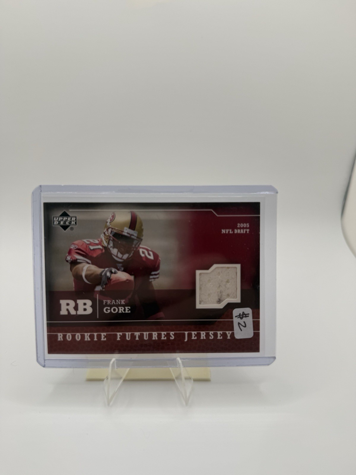 Frank Gore Upper Deck Rookie Futures Jersey #RFFG Jersey