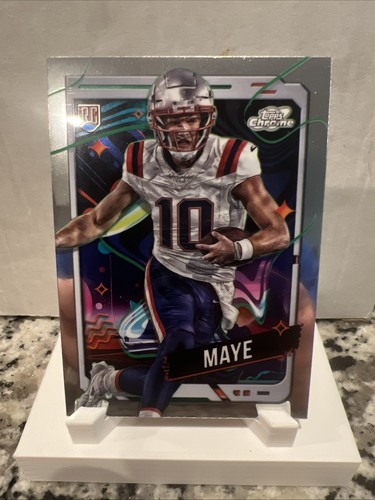 Drake Maye #162 2024 Topps Cosmic Chrome card