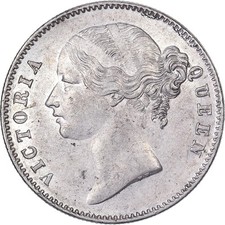 [#1507322] East India Company, Victoria, 1 Rupee, 1840, Silver, AU, KM:458