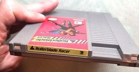 ROLLERBLADE RACER for Nintendo NES  - GORGEOUS MINT LABEL - Tested, works great!