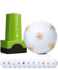Fast-Drying Waterproof Self-Inking Golf Ball Marker Stamp Reusable Gifts