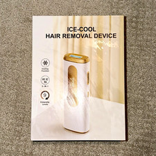 IPL Hair Removal Device Cooling Function, 9 Settings, 3 cm Head White/Gold