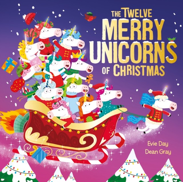 The Twelve Merry Unicorns of Christmas by Evie Day (Paperback Book) - Image 6