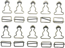 2 Inch inside Bottom Size Bronze Suspender Buckle with Rectangle Buckle Sliding