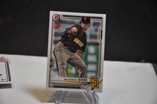 2021 Bowman prospects Baseball cards #BP-105 MacKenzie Gore San Diego Padres mlb