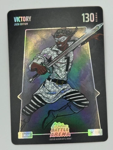2026 Bo Jackson Battle Arena Victory Victor Wembanyama BF-243 Steel Battlefoil