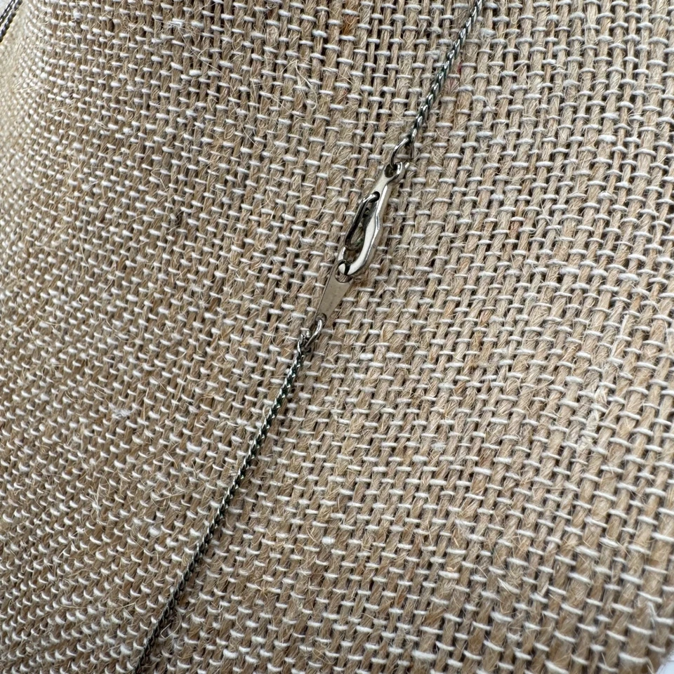 Collar largo estación perlas cadena chapada en oro 14 K Foto 4 de 4