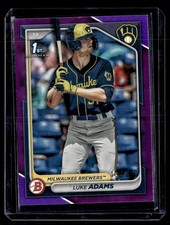 2024 Bowman #BP-50 Luke Adams Prospects Purple #/250