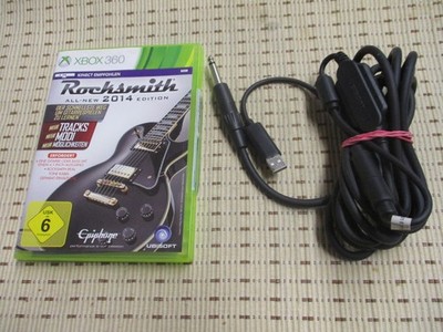 Rocksmith All-New 2014 Edition inkl. Kabel für Xbox 360 - Real Tone Kabel