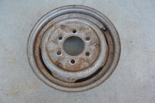70s Datsun Pickup 14 X 4.25 Factory Steel Wheel. 6 Lug X 5.5.