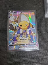 Pokémon  Poncho-Wearing Pikachu Belle Holo  Fanart Card